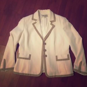 Tahari White Dress Blazer 🆕 #NWOT